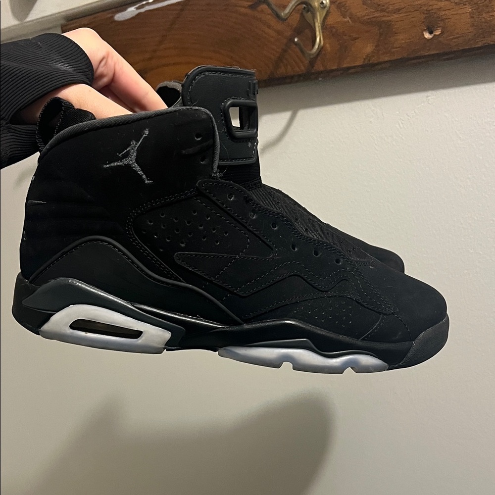 Jordan MVP Men's Black and Gray High-Top Sneakers